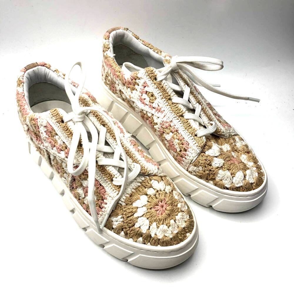 Free People Womens Catch Me If You Can Sneaker Multicolor Size 38 US 8 - Picture 4 of 13